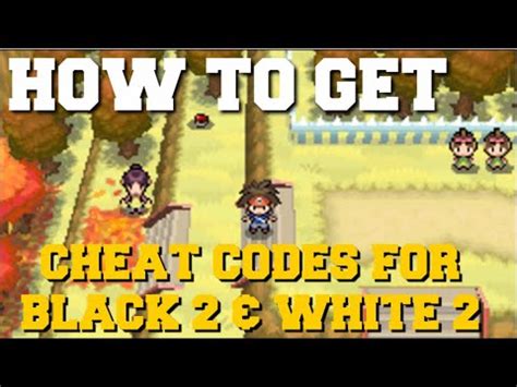 cheat codes for pokemon black 2